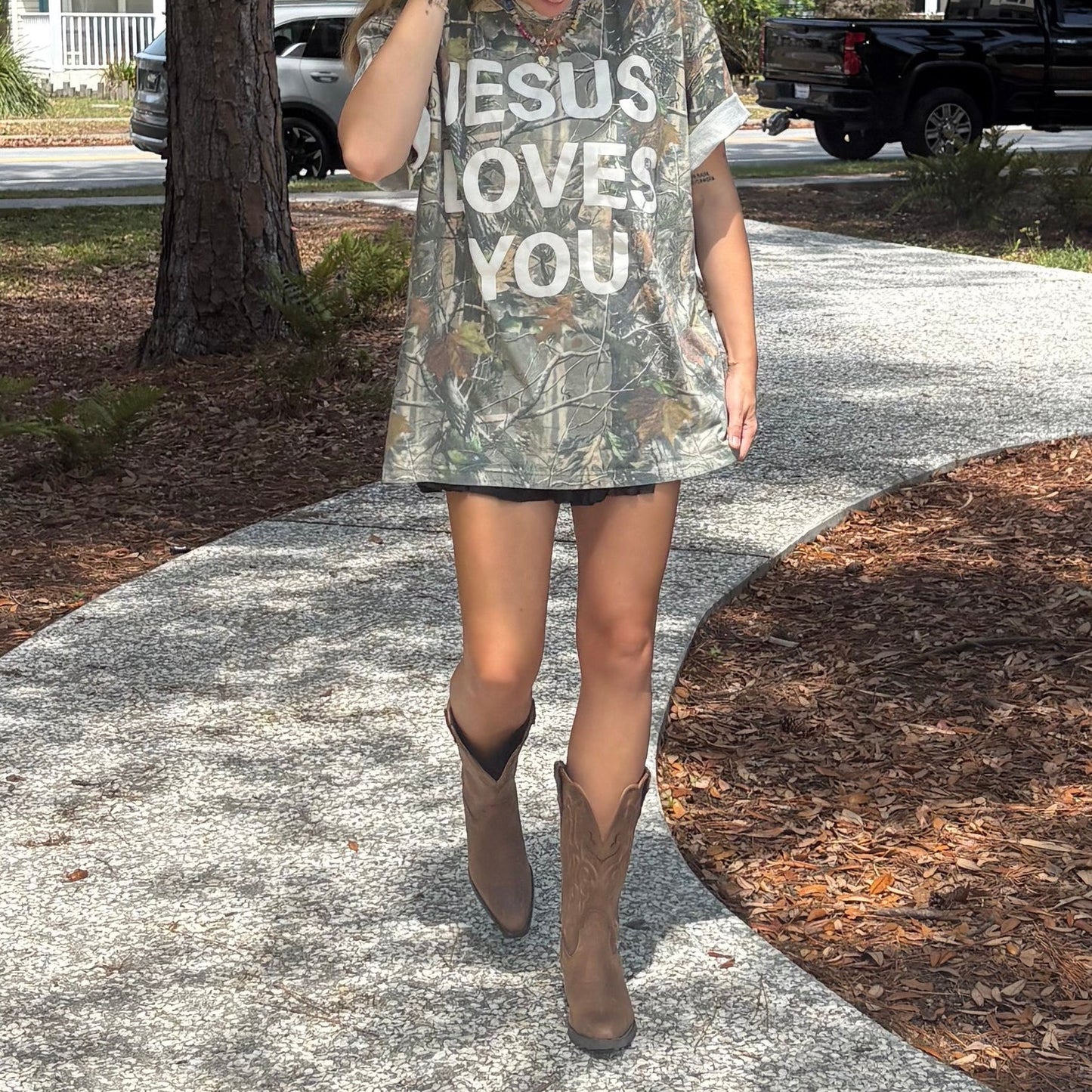 JLY VINTAGE CAMO TEE