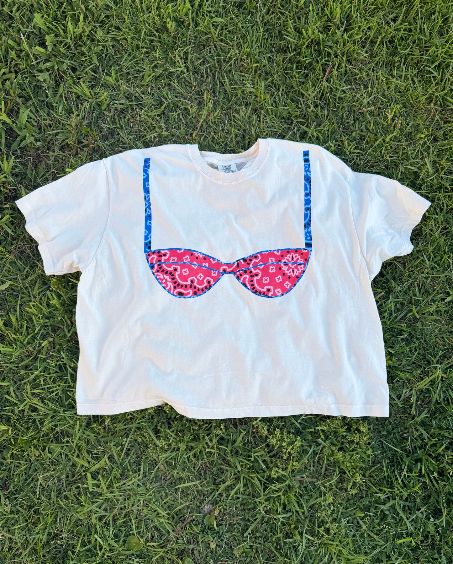 Red Bandana Bikini Tee