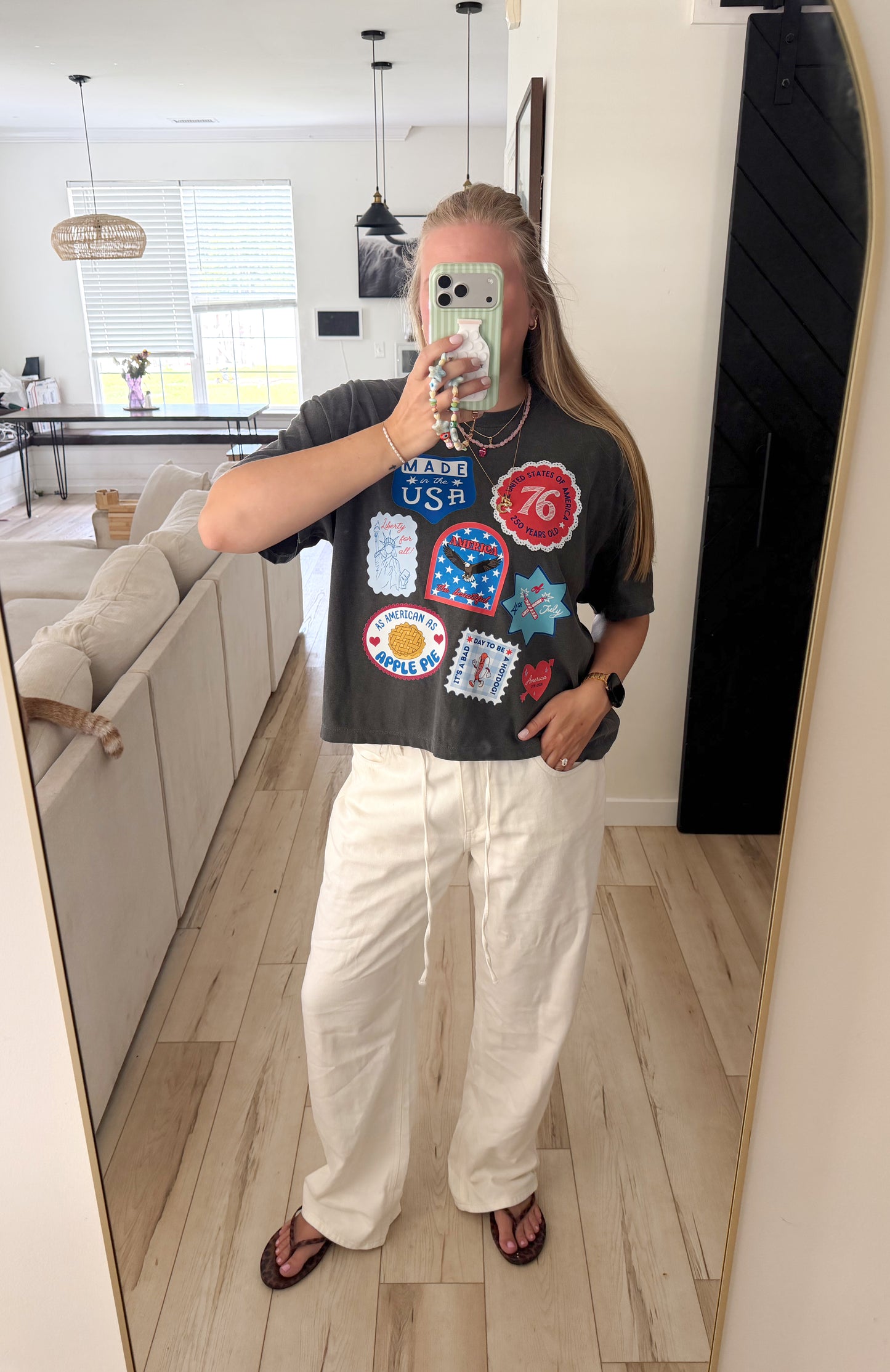 American Sticker Tee